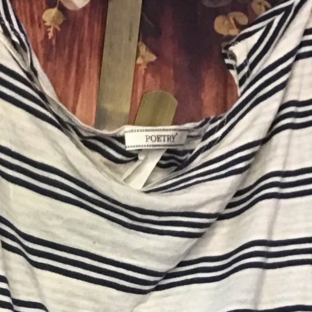 POETRY STRIPE TOP - Picture 3 of 5